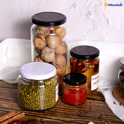 OEM Rapid Delivery for Bulk Mason Jars - 4OZ Mini Round Glass Spice Jar  with Shaker Lid – Menbank factory and manufacturers